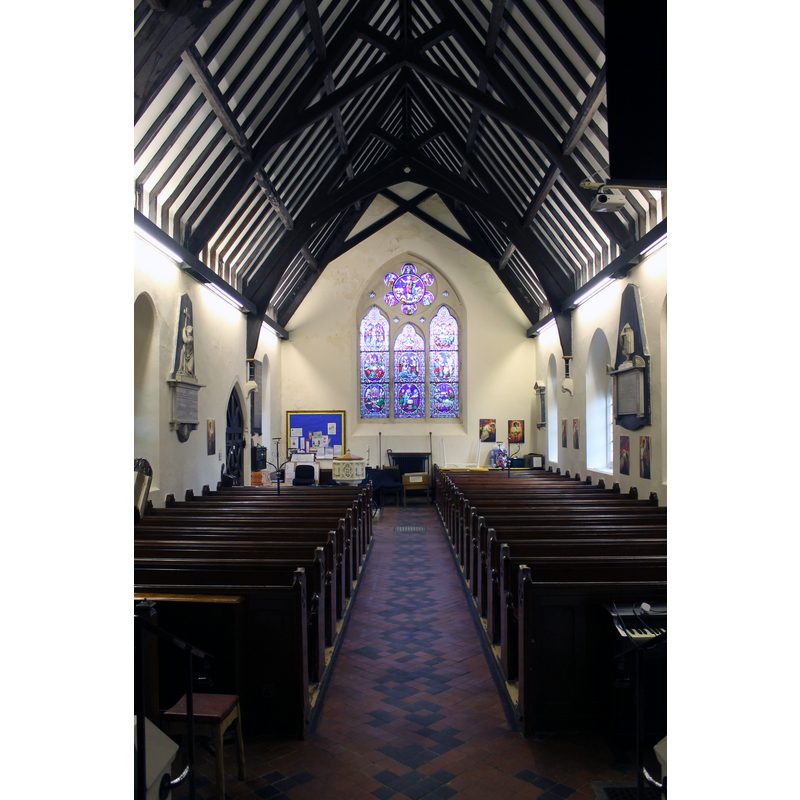 in the new, 19thC Eglwys San Pedr, Llanbedr Dyffryn Clwyd