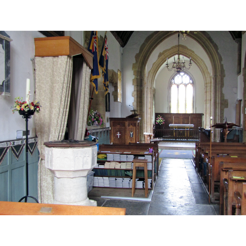 with the composite font in the foreground