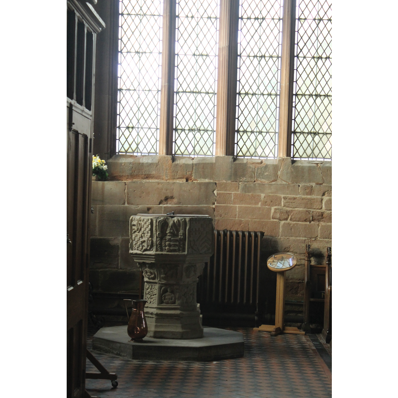 the late-medieval font in its context