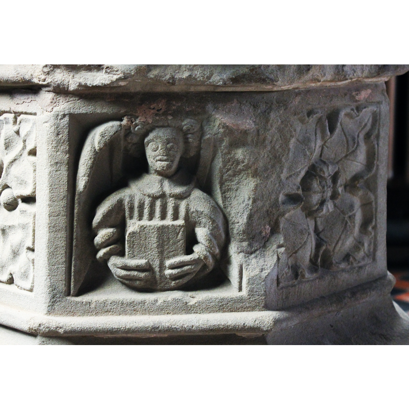 seen here in the centre panel