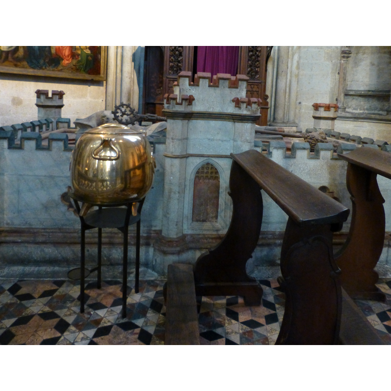 probably a holy-water reservoir