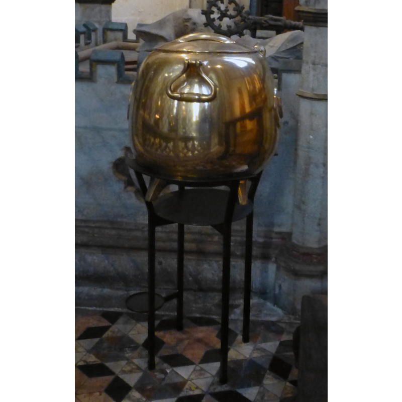 probably a holy-water reservoir