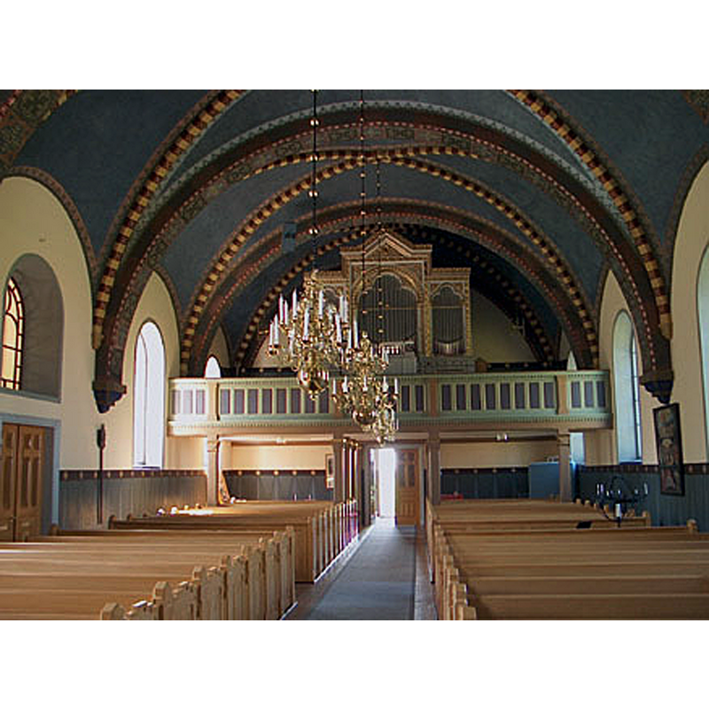 interior of the late-19thC church