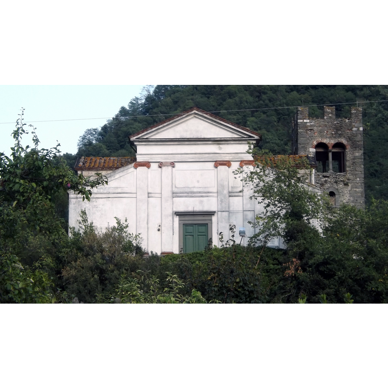 Source caption: "Chiesa di San Pietro Apostolo, Anchiano"