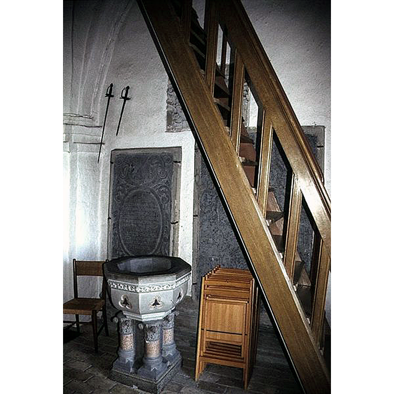 the modern font shown here in the tower space in 2008