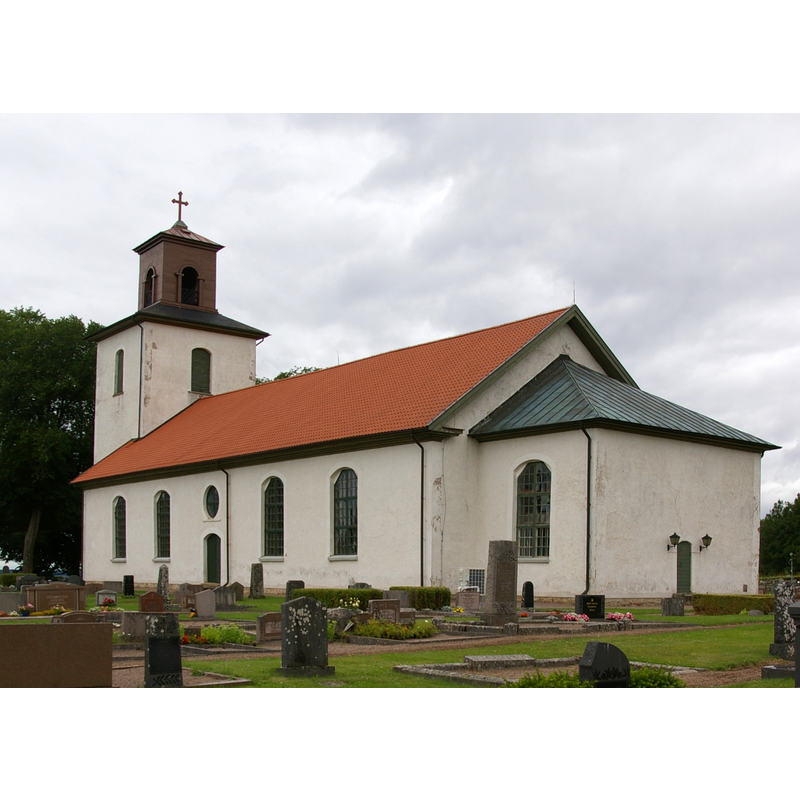 the new church built in 1821