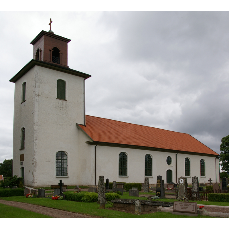 the new church built in 1821