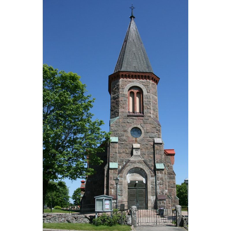 the modern parish church of Ornunga