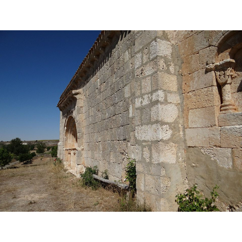 woth the south window of the apse partially visible on the right