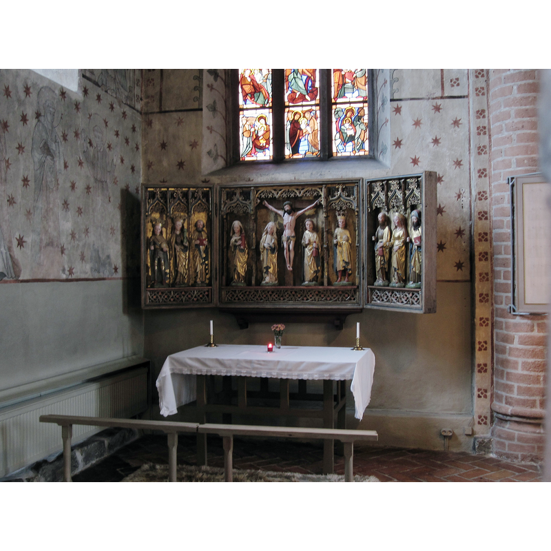 a side altar