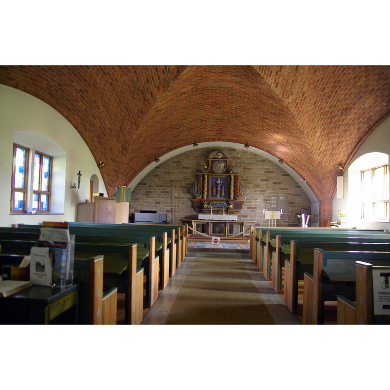 inside the 1955 church