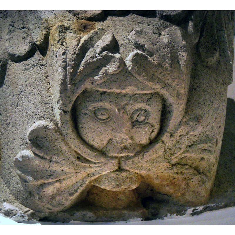 Source caption: "En bladman från Gudhems kloster i Västergötland, Sverige."