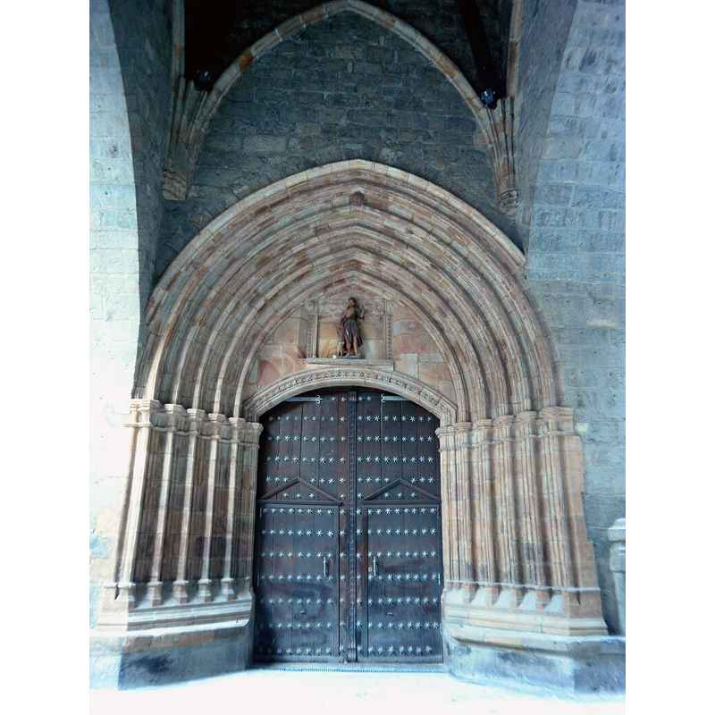 main entrance portal