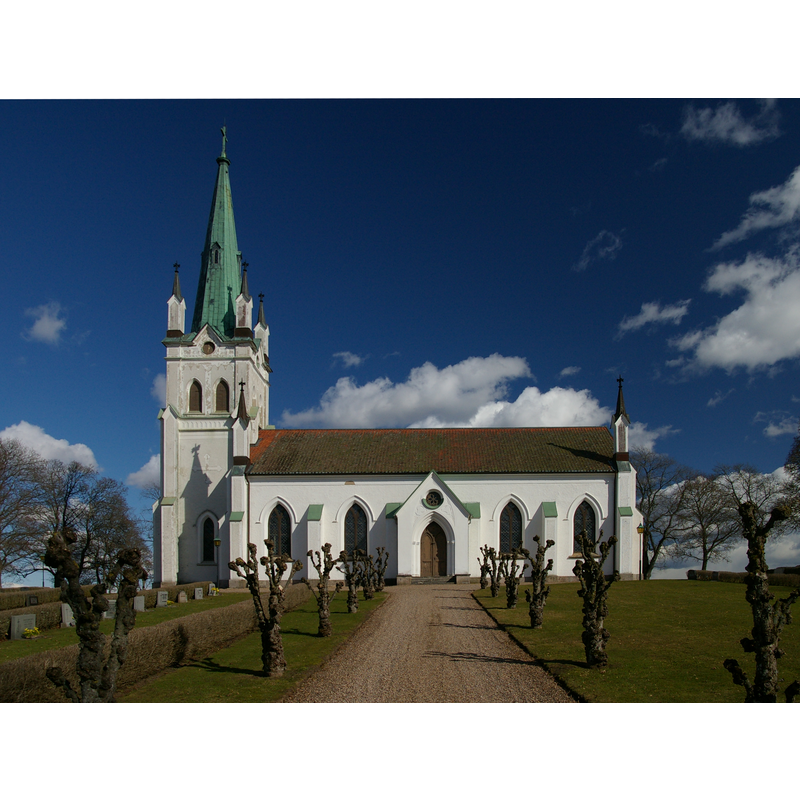Dala nya kyrka: built 1870s