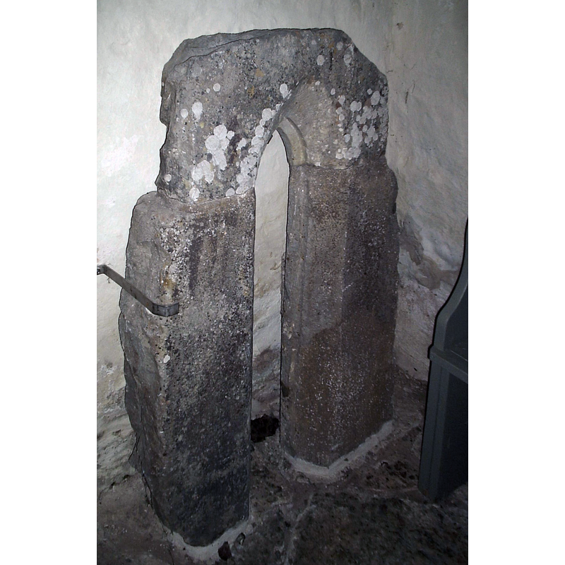 remains of the medieval church?