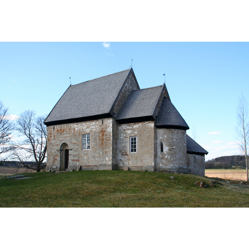 Source caption: "Suntaks gamla kyrka"