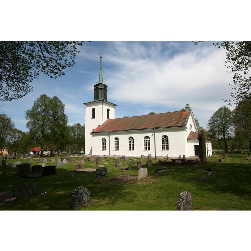 this 1929 building was the fourth in the history of Hudene church, said to have been originally a wooden building of ca. 1050