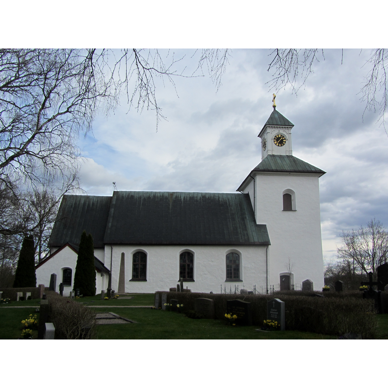 Source caption: "Örs kyrka norr om Växjö i Småland"