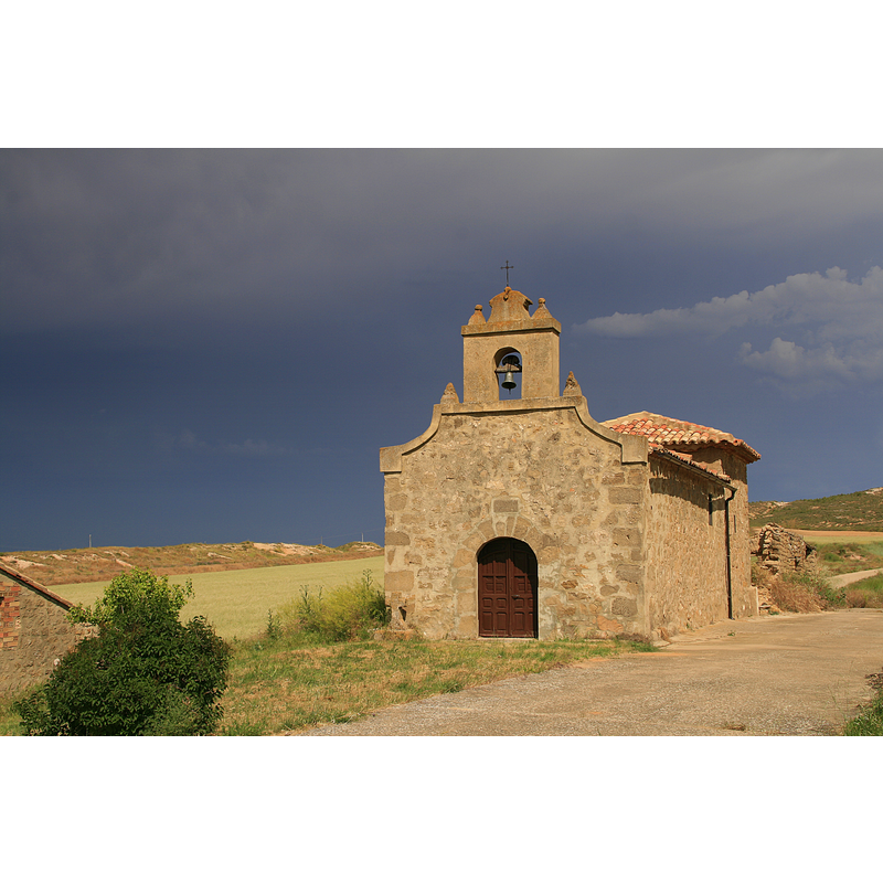 Source caption; "Ermita de la Virgen de la Bonilla.Sauquillo de Boñices.Soria."