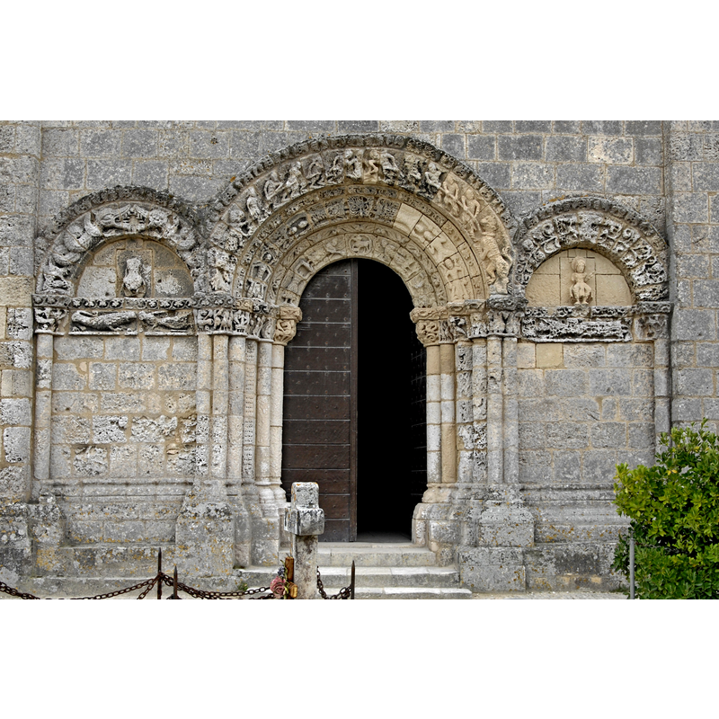 Source caption: "Sainte-Radegonde-Talmont-sur-Gironde, Erdgeschoss Nordfassade"