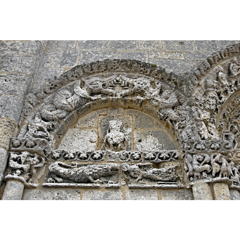 Source caption: "Sainte-Radegonde-Talmont-sur-Gironde, linkes Scheinportal"