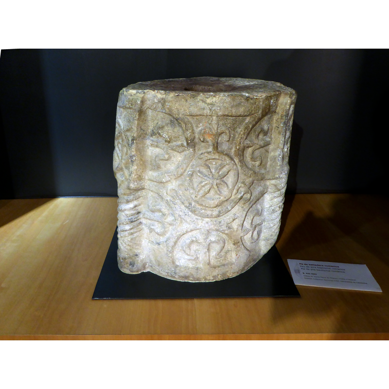 as displayed in the museum