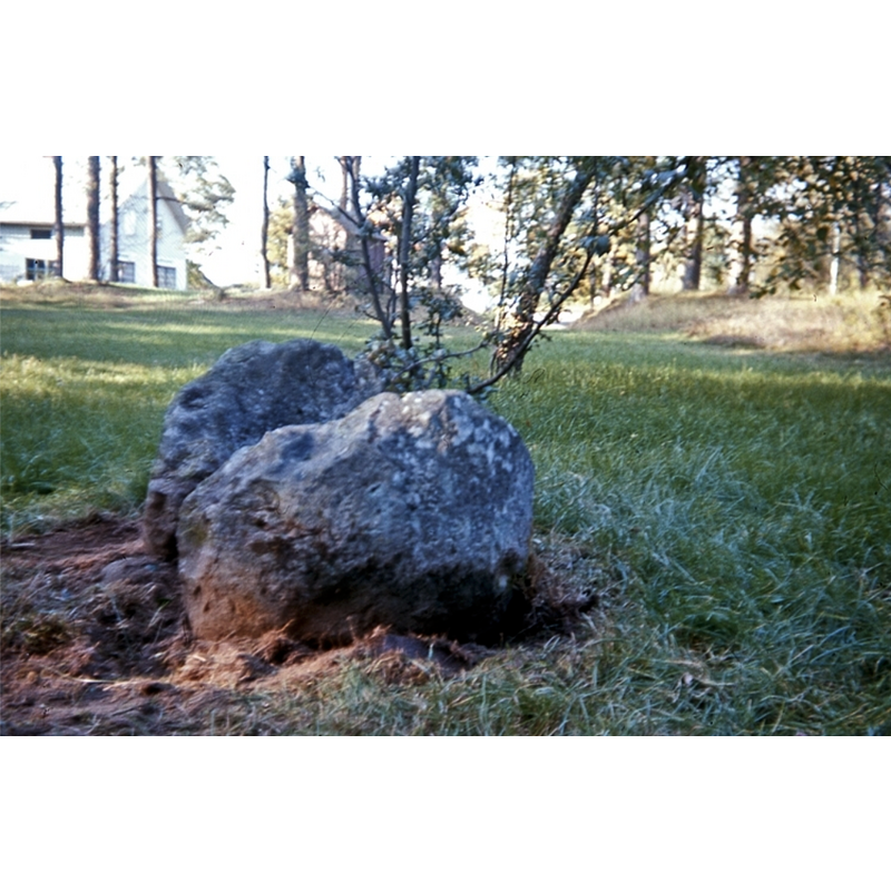 Source caption; "Essunga socken. Dopfunt vid Hembygdsgården 1974."