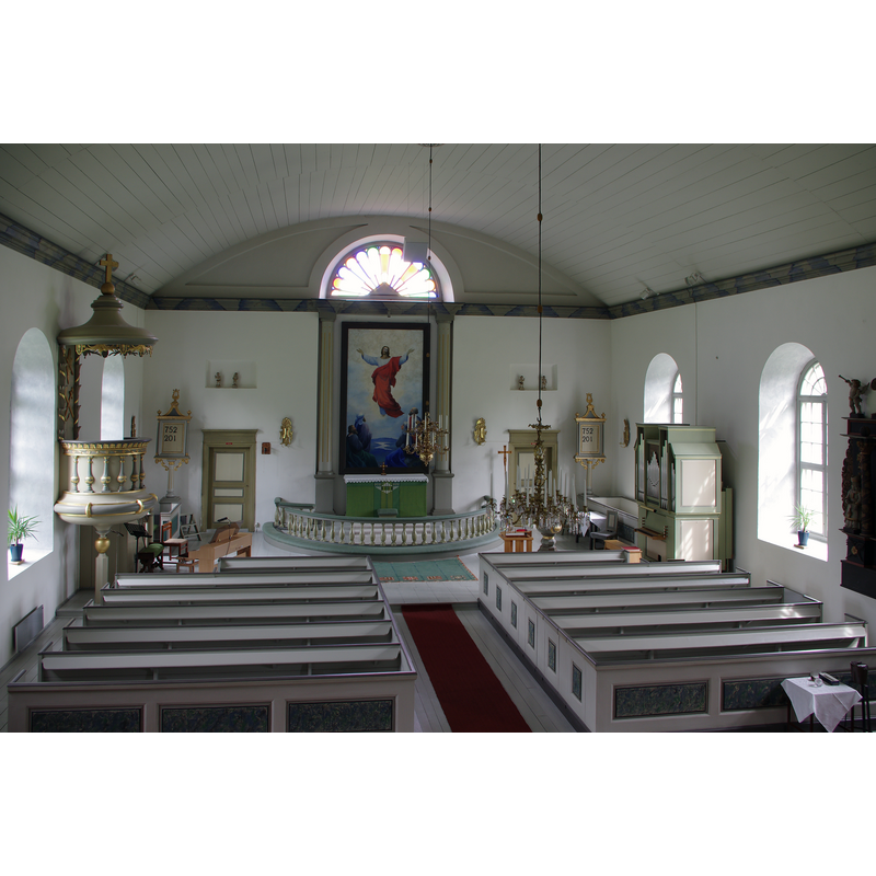 Source caption: "Fröjereds kyrka i Tidaholms kommun (Skara stift)."