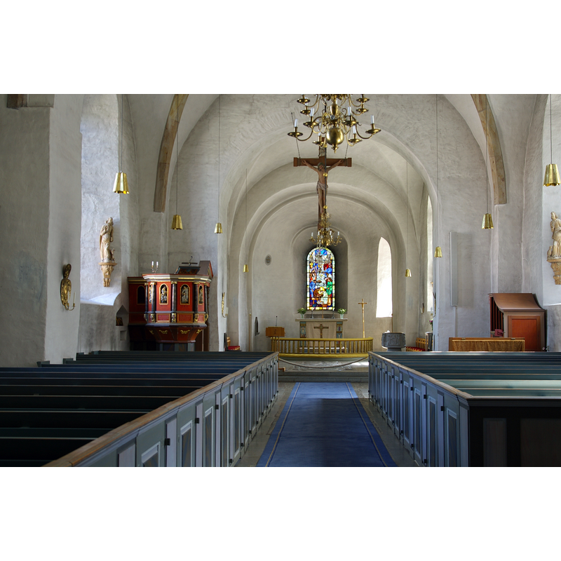 Source caption: "Sankt Olofs kyrka i Falköping (Skara stift)."
