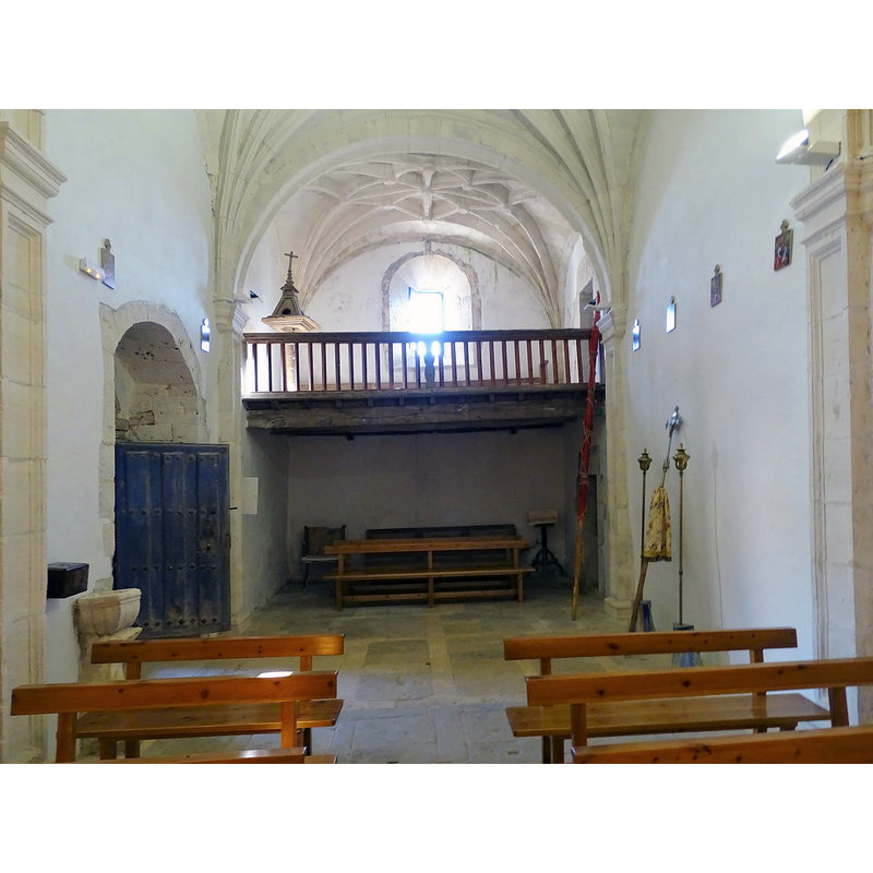 notice the holy-water stoup by the south entranceway on the left; it may be medieval as well