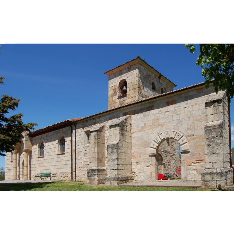 the modern church of the 1960s retains a few remains of the medieval building it replaced