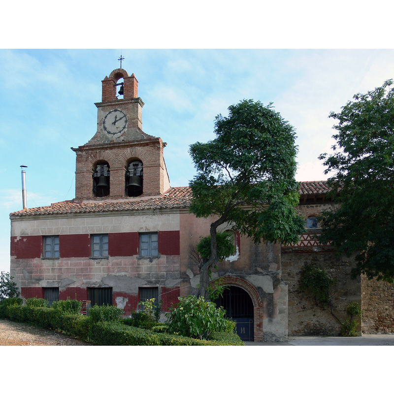 Source caption: "Iglesia de San Martín de Tours en Corporales (La Rioja - España)"