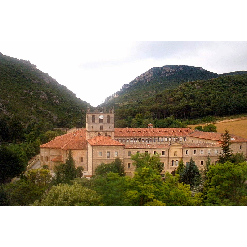 Source caption; "Bugedo (Burgos) - Monasterio de Santa María de Bujedo de Candepajares"