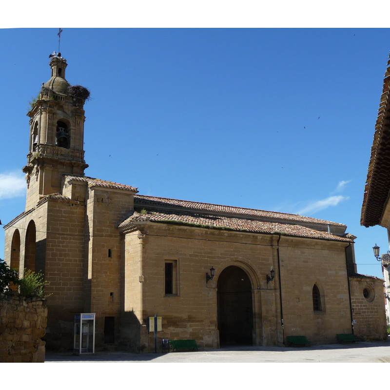 Source caption: "Iglesia Parroquial de San Esteban - Herramélluri. La Rioja (España)"