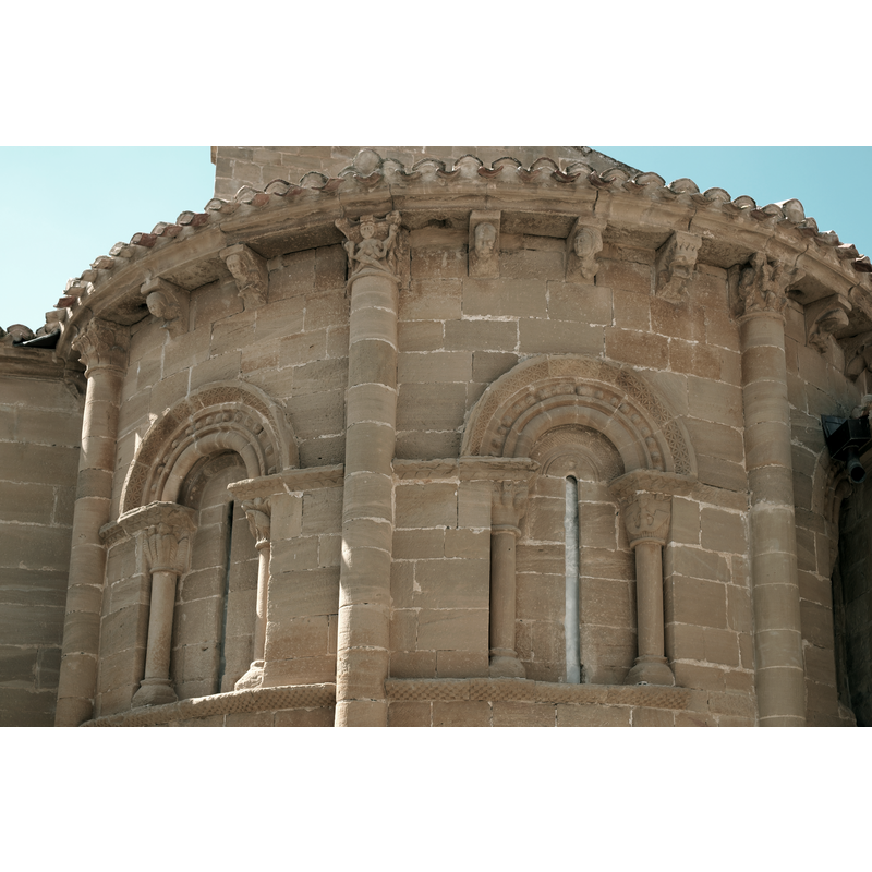 Source caption: "Katholische Kirche San Salvador in Tirgo [...] Apsis"