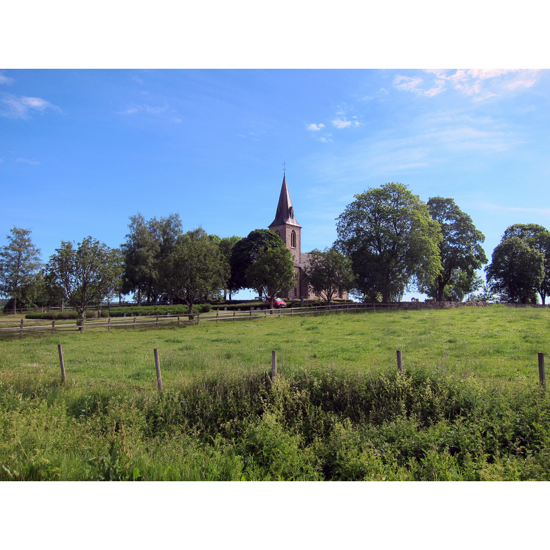the modern church of 1893; restored in 1927