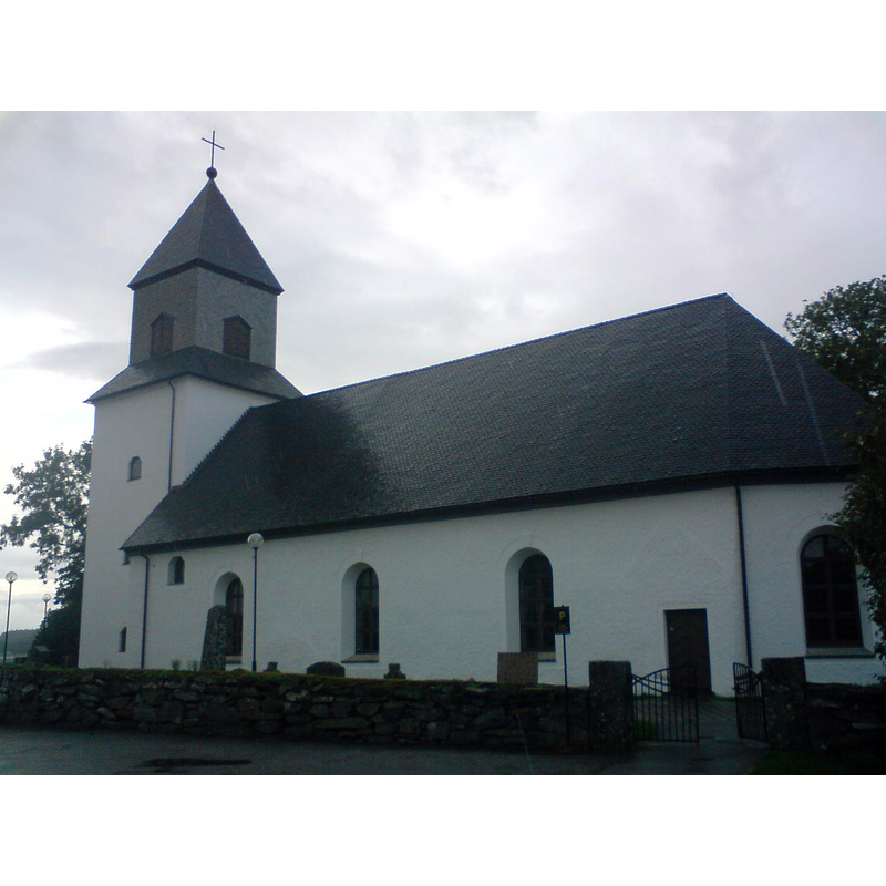 Source caption: "Fors kyrka i Sjuntorp i södra Trollhättans kommun."