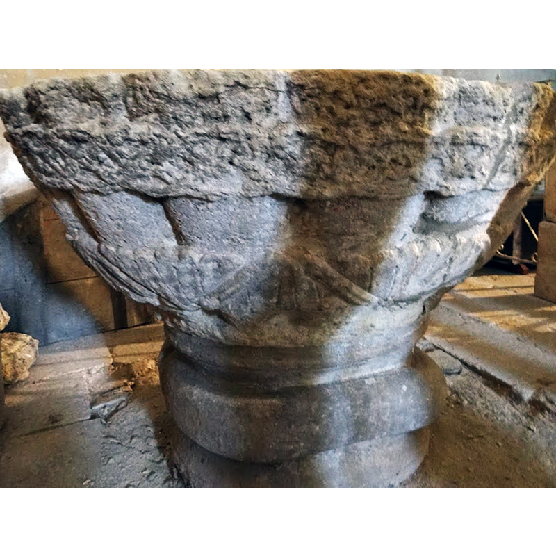 although very eroded now the motif is stil discernible