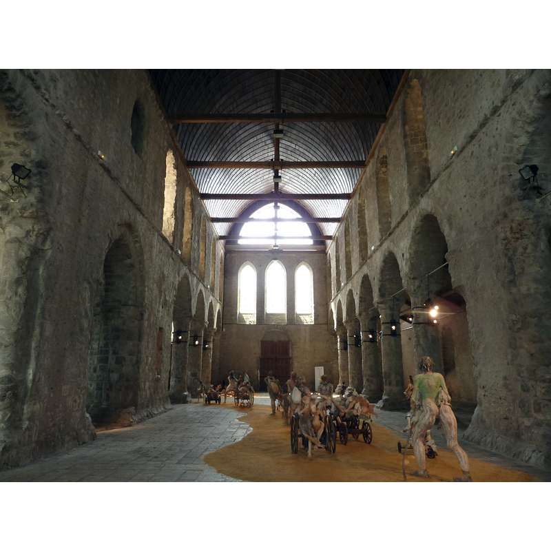 the former collegial church, put to a variety of non-cult uses after the Revolution, is now a cultural centre