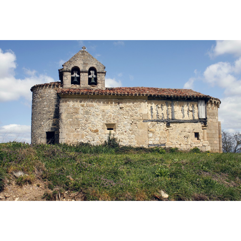 the original apse remains but the rest of the building exterior has been much modified
