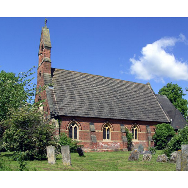 St Michael's parish church, Hoveringham; originally 12thC; chiefly re-built mid-19thC
