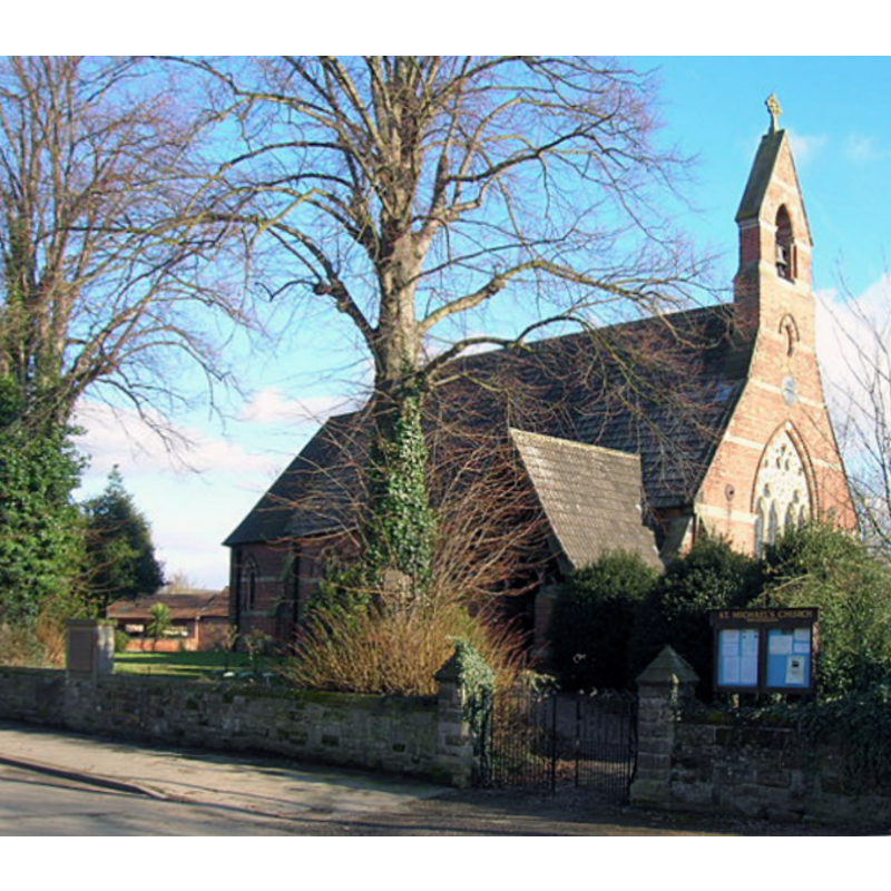 St Michael's parish church, Hoveringham; originally 12thC; chiefly re-built mid-19thC