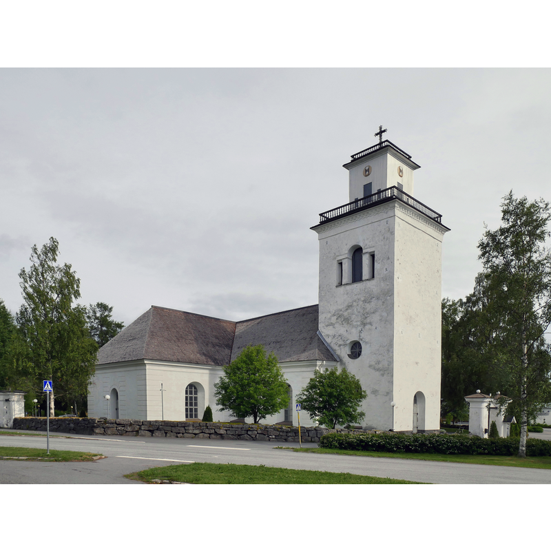 Source caption: "Kaarlelan kirkko [...]  'Q30560166' (Q30560166) - RKY: 1642"