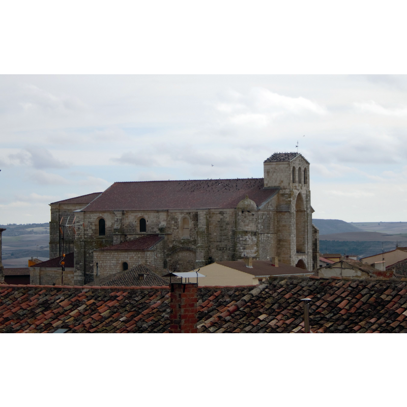 Source caption: "La Iglesia de San Juan Bautista de Palenzuela (Palencia) en la actualidad"