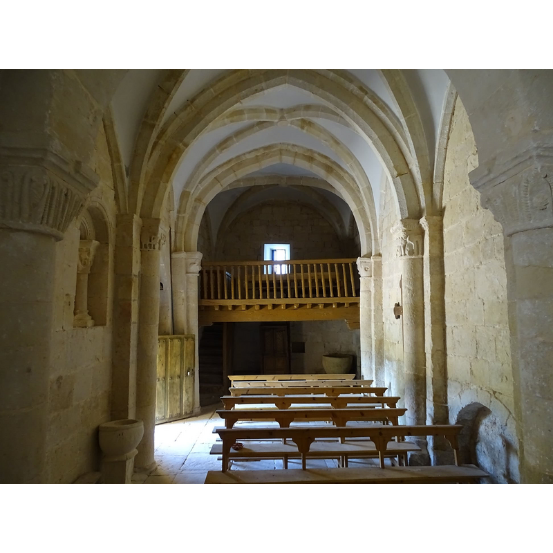 notice the holy-water stoup by the south entranceway