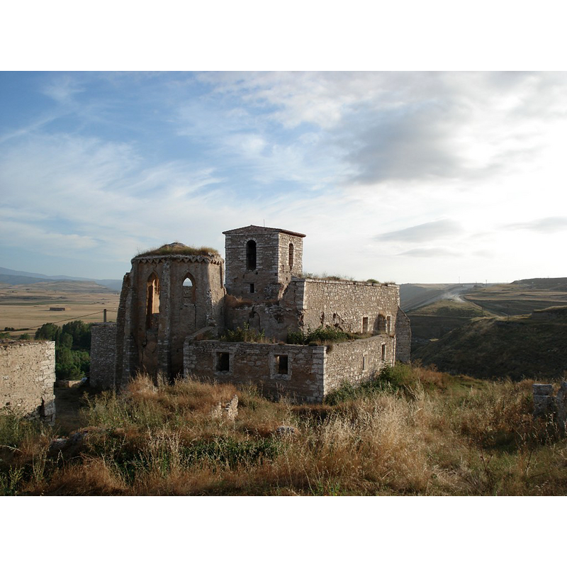 impressive ruins of the Iglesia de Nuestra Señora de la Llana