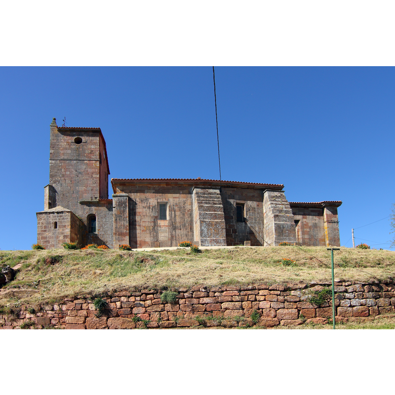 Source caption: "San Adrián de Juarros, Iglesia de la Asunción"