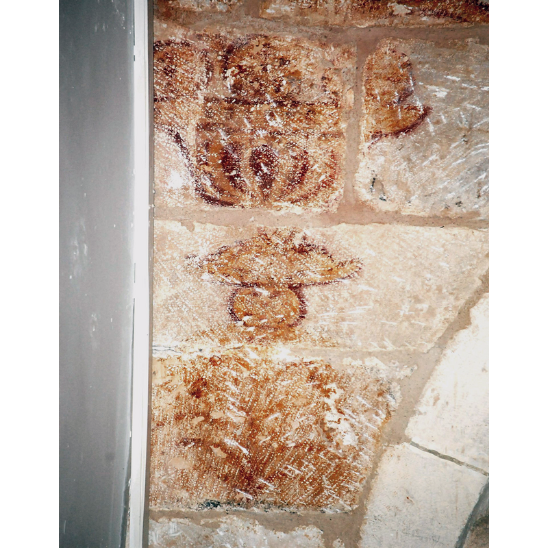 Source caption: "Pinturas romanícas en la iglesia de Torrecuadrada de los Valles (Guadalajara, España)"
