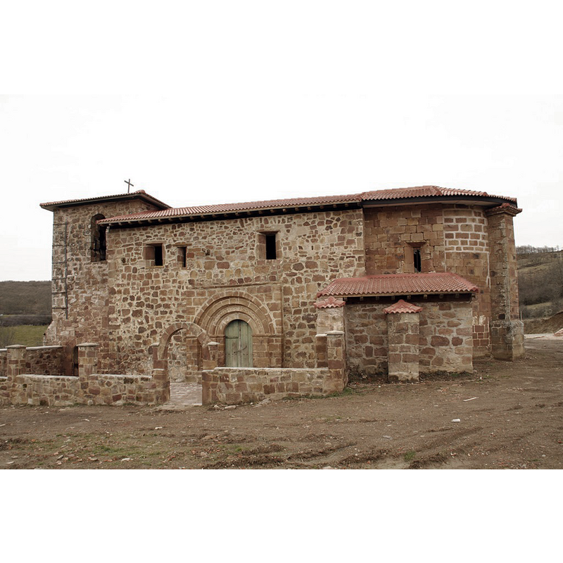 the medieval church after its 2001 restoration