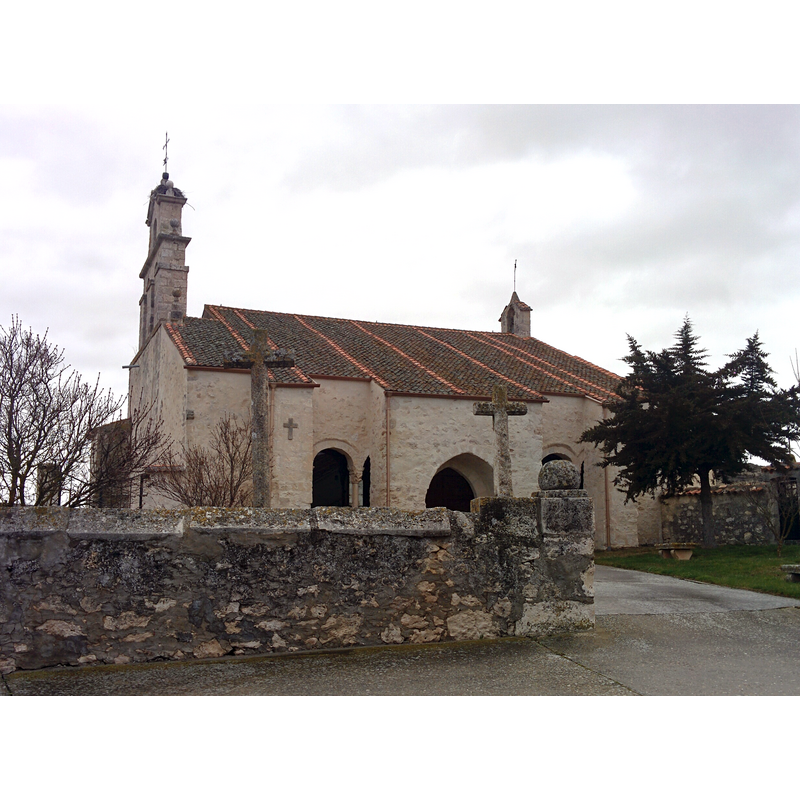 Source caption: "Iglesia de Nuestra Señora de la Asunción. Frumales (Segovia, España)."